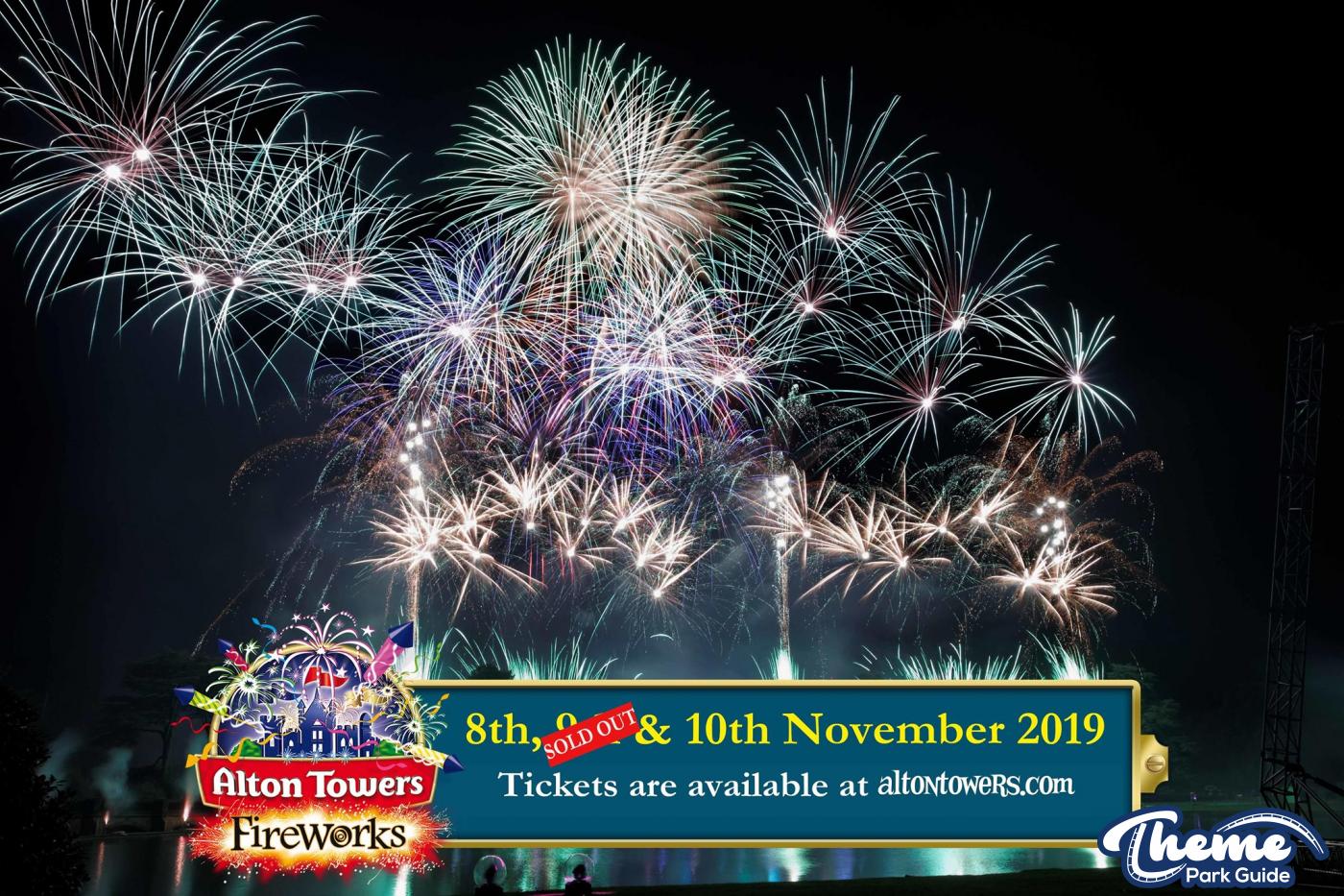 Alton Towers Fireworks Fully Booked on Saturday