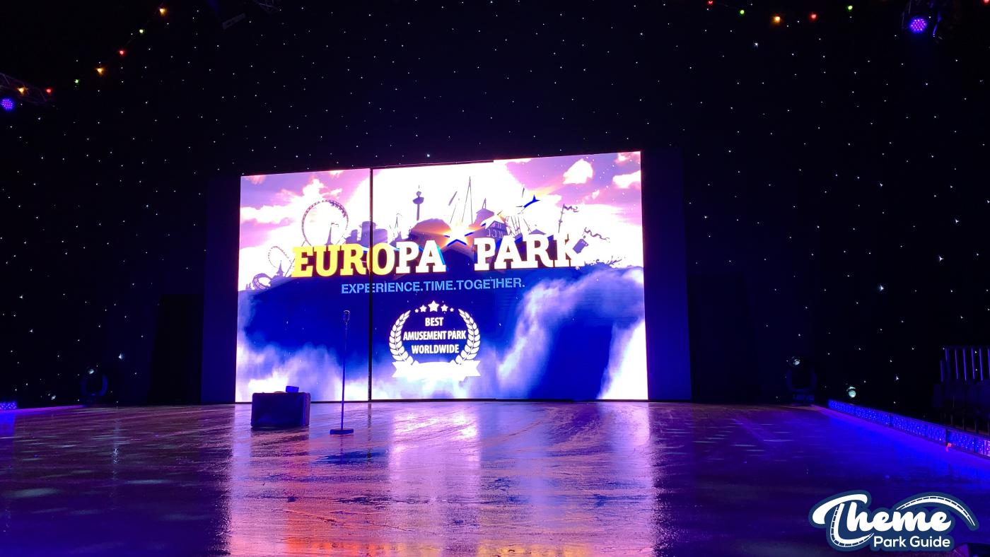 Europa Park Performs Paddington On Ice At Winter Wonderland