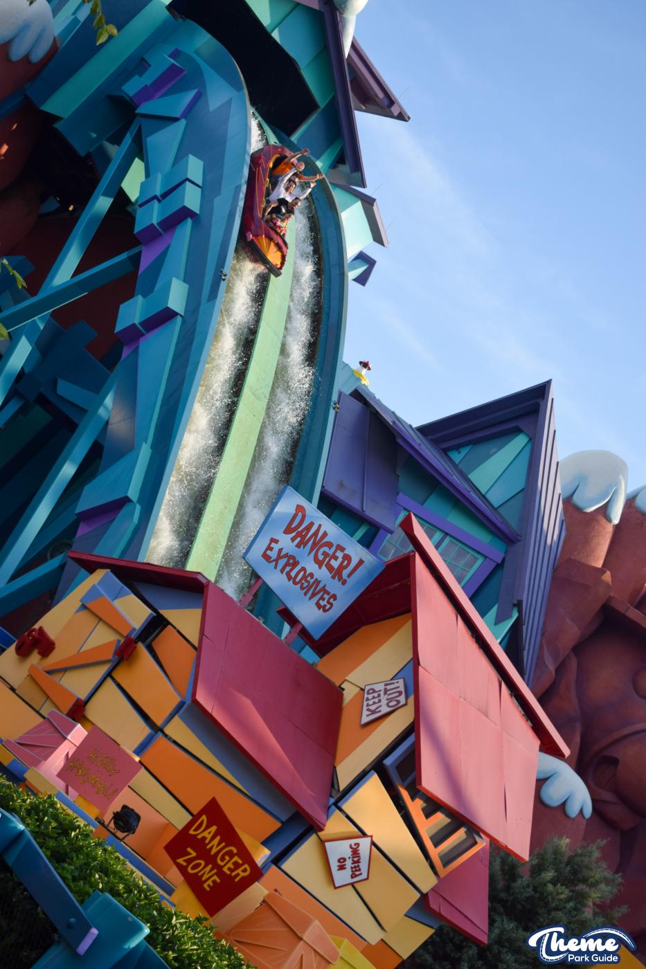 Dudley Do Right's Ripsaw Falls -  Islands Of Adventure