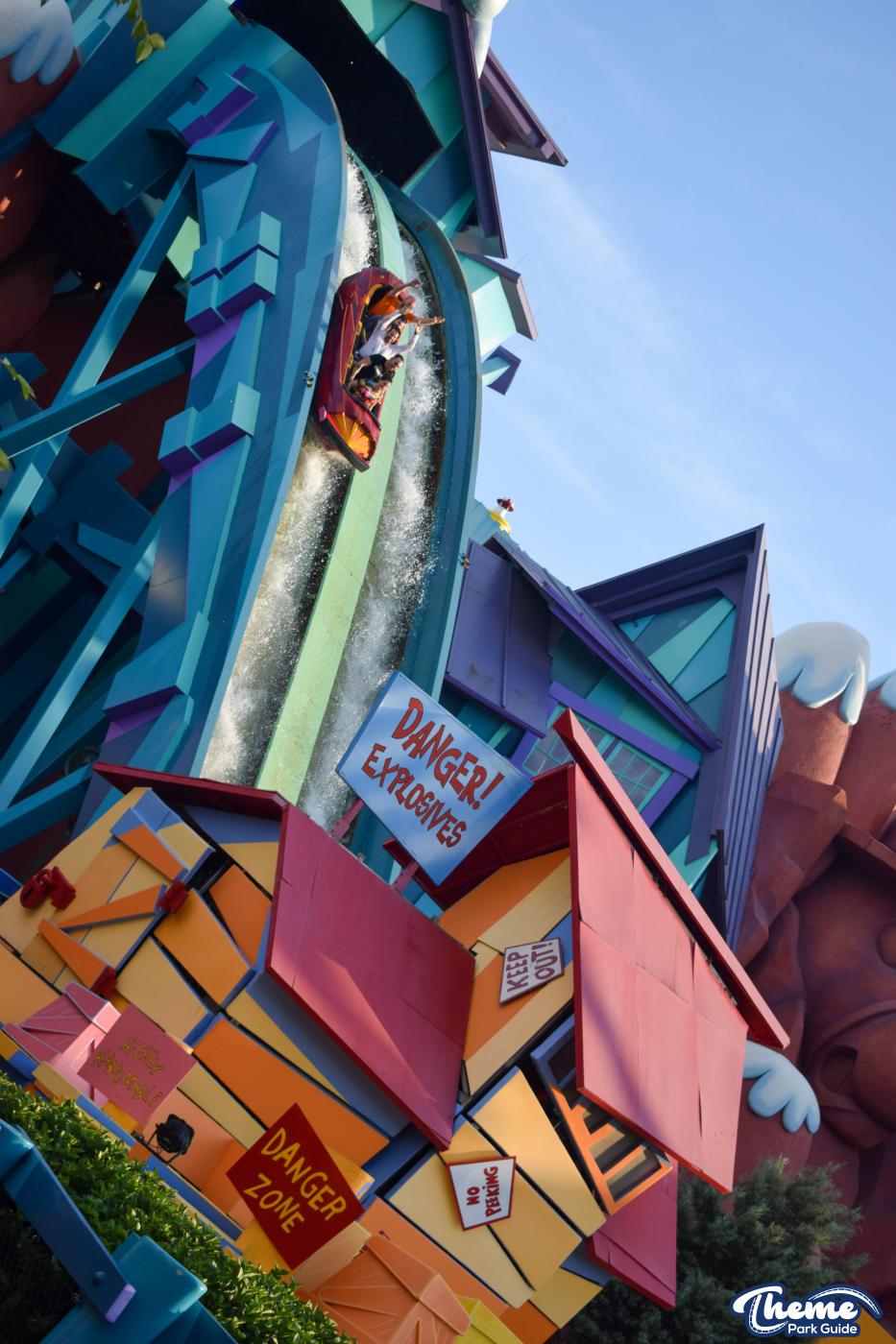 Dudley Do Right's Ripsaw Falls -  Islands Of Adventure