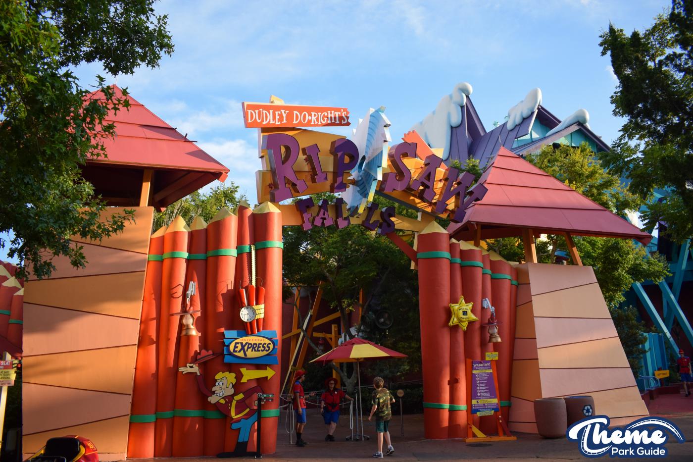 Dudley Do Right's Ripsaw Falls -  Islands Of Adventure