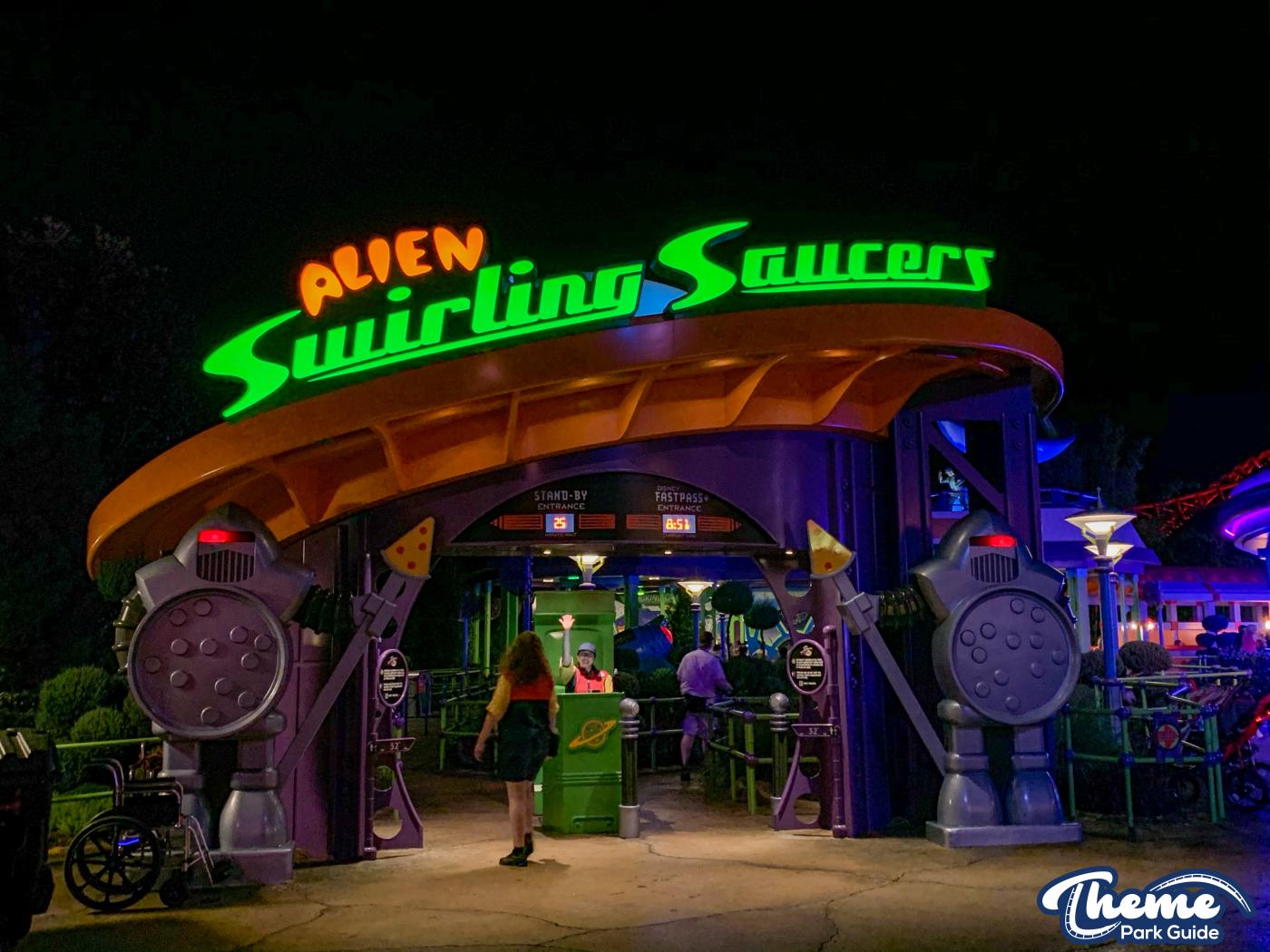 Alien Swirling Saucers -  Disneys Hollywood Studios