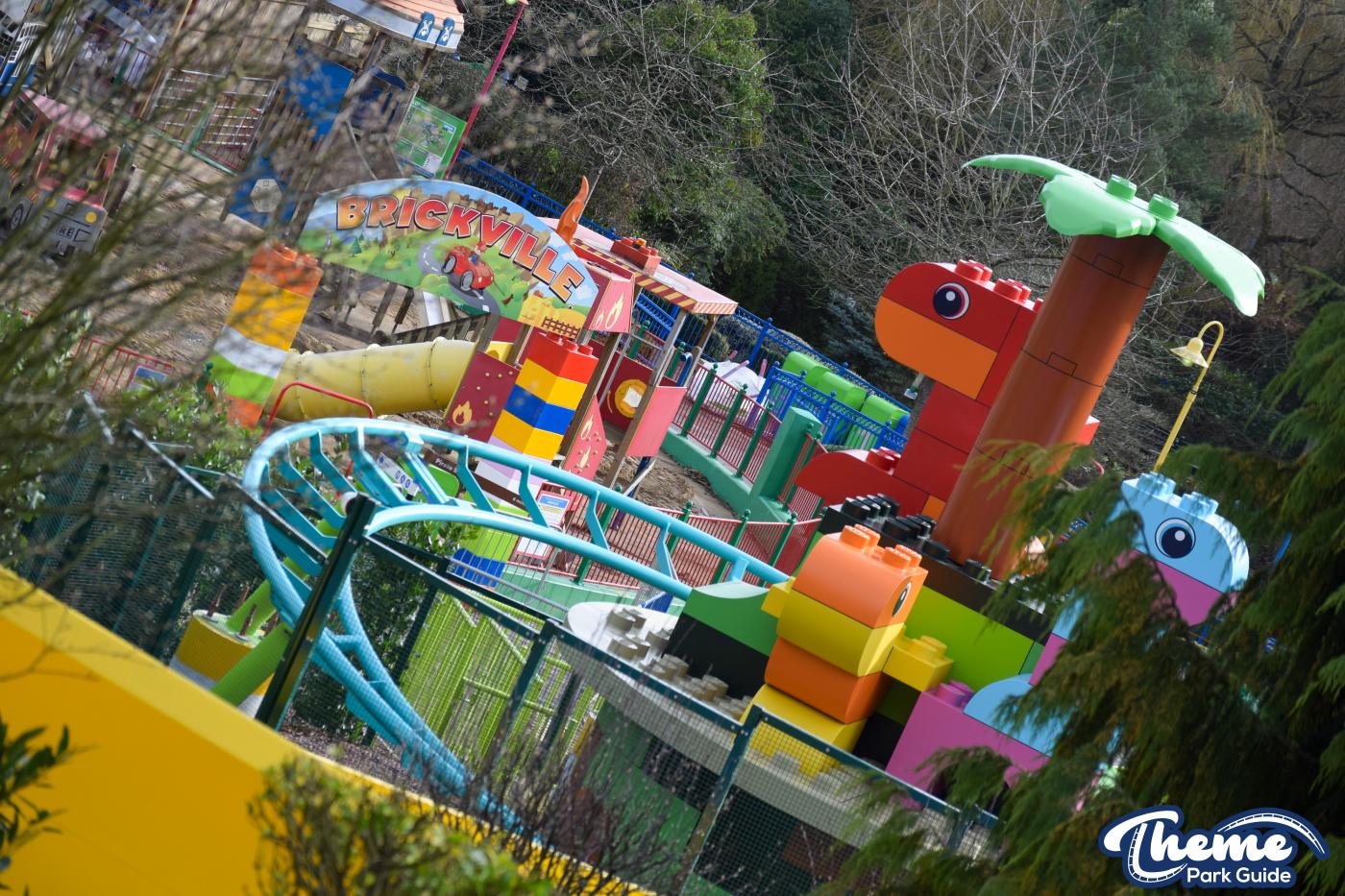 , Duplo Dino Coaster Construction Complete