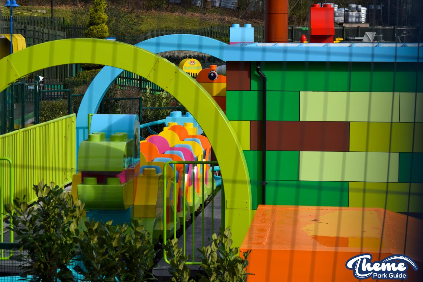 , Duplo Dino Coaster Construction Complete