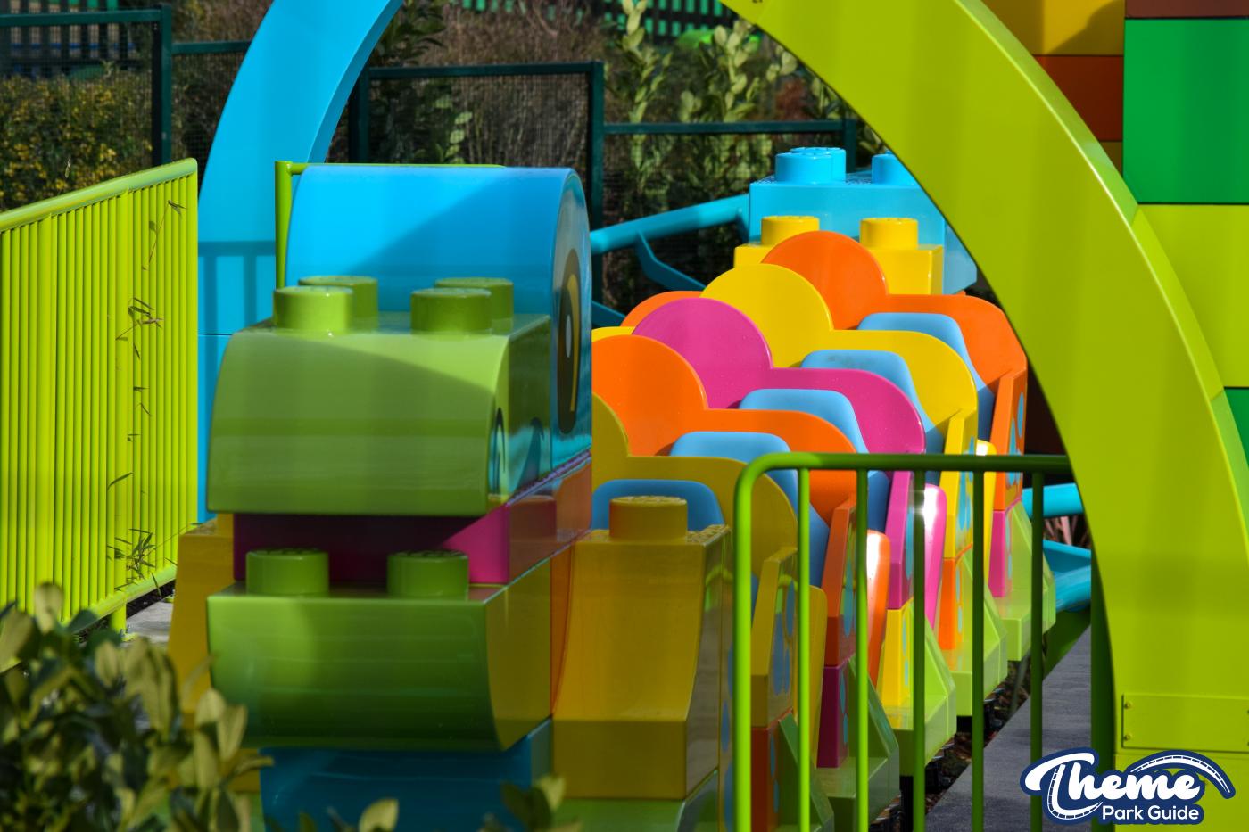 , Duplo Dino Coaster Construction Complete