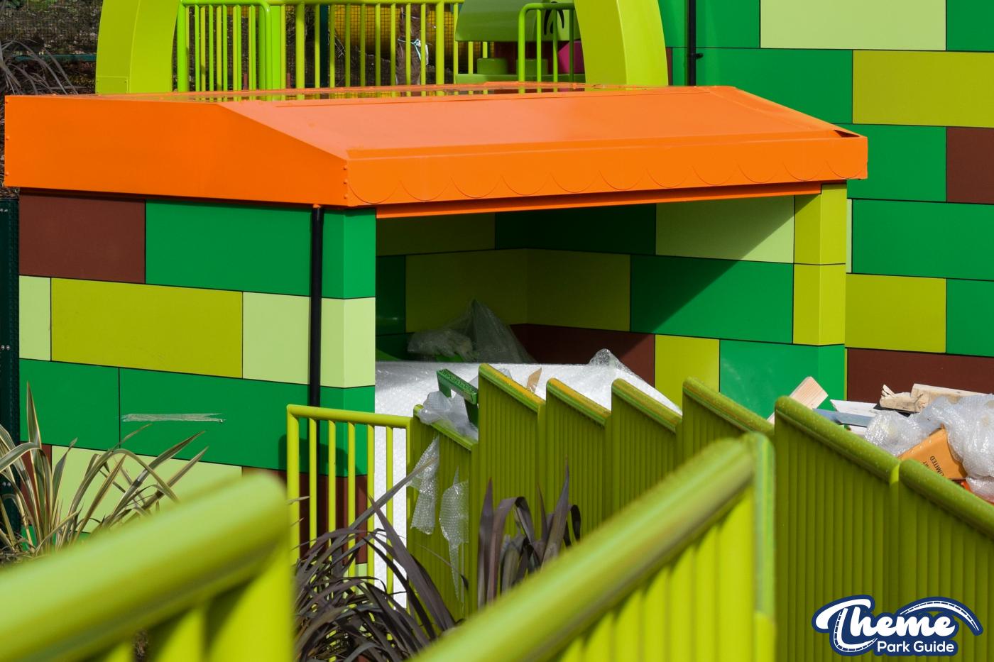 , Duplo Dino Coaster Construction Complete