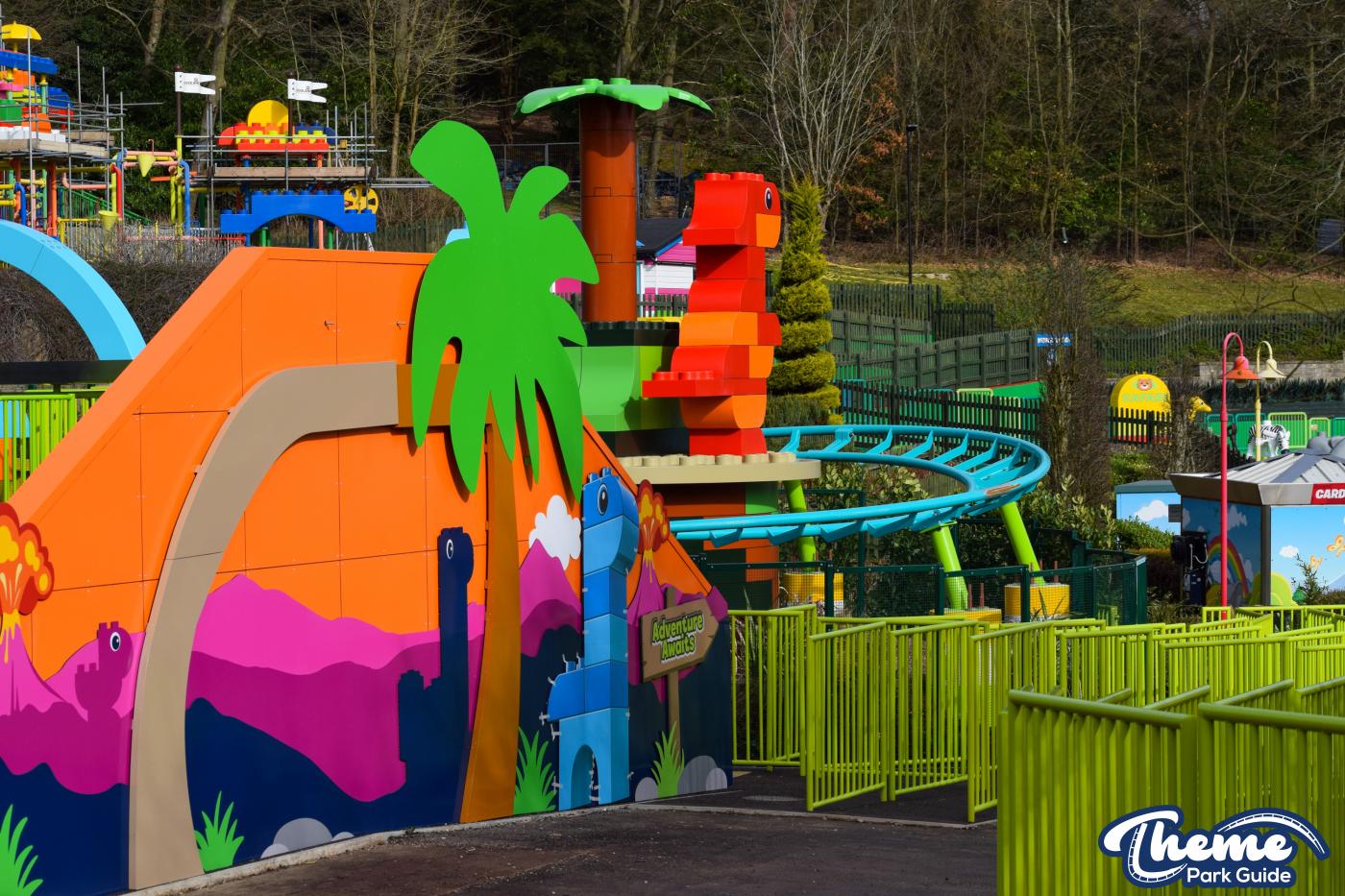 , Duplo Dino Coaster Construction Complete