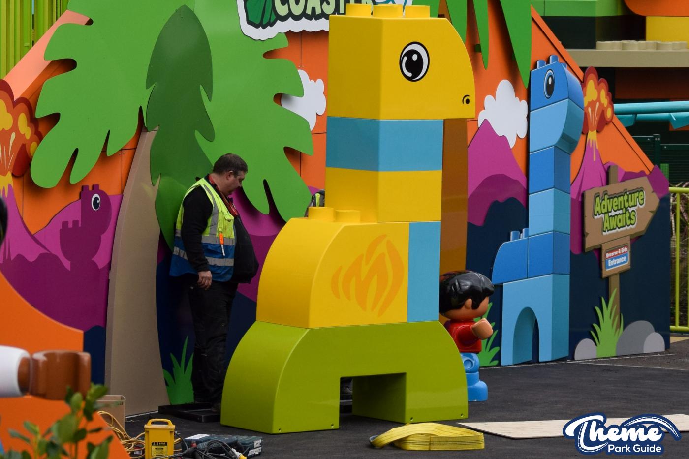 , Duplo Dino Coaster Prepares To Open