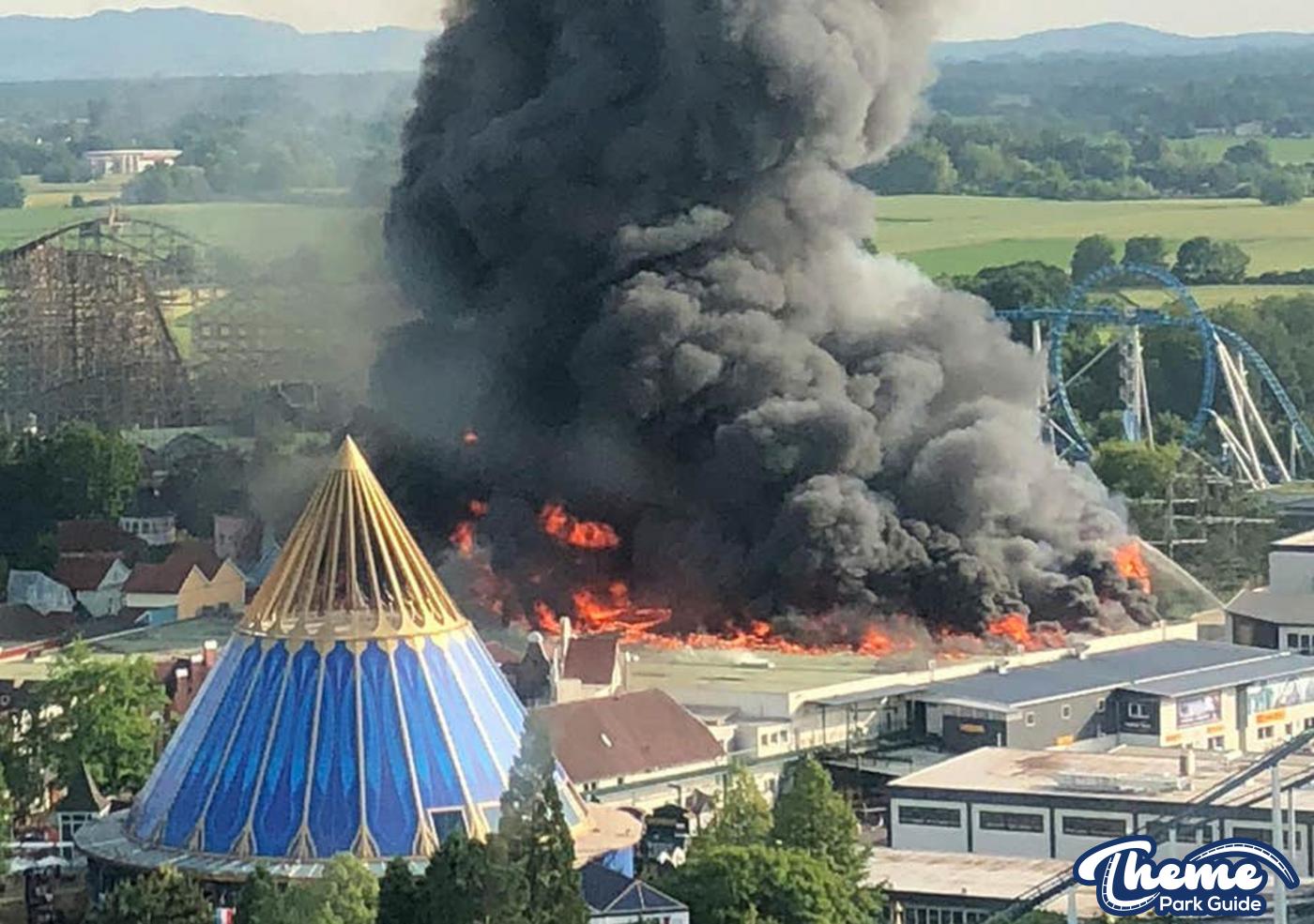 , Fire Breaks Out At Europa Park