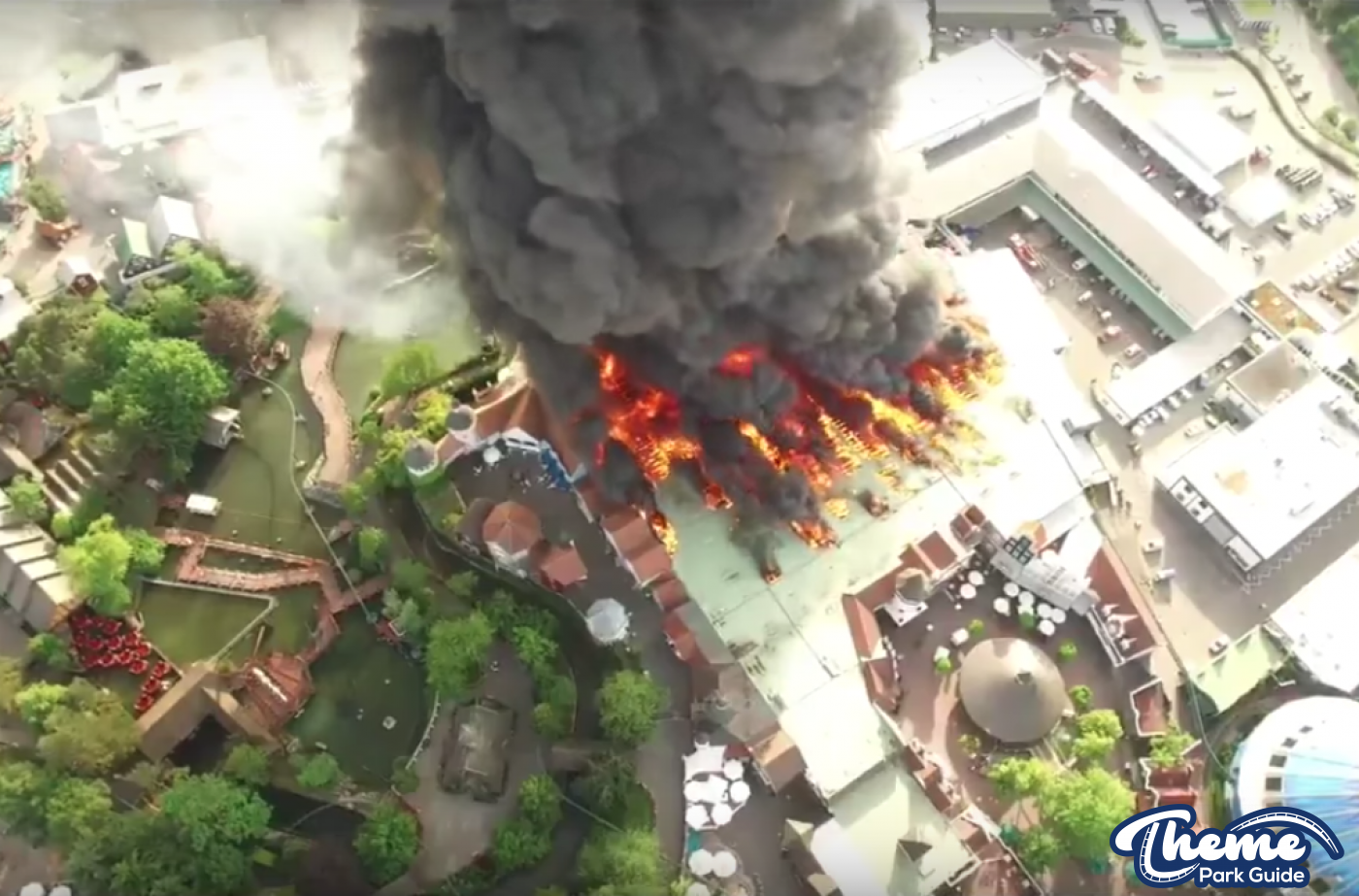 , Fire Breaks Out At Europa Park
