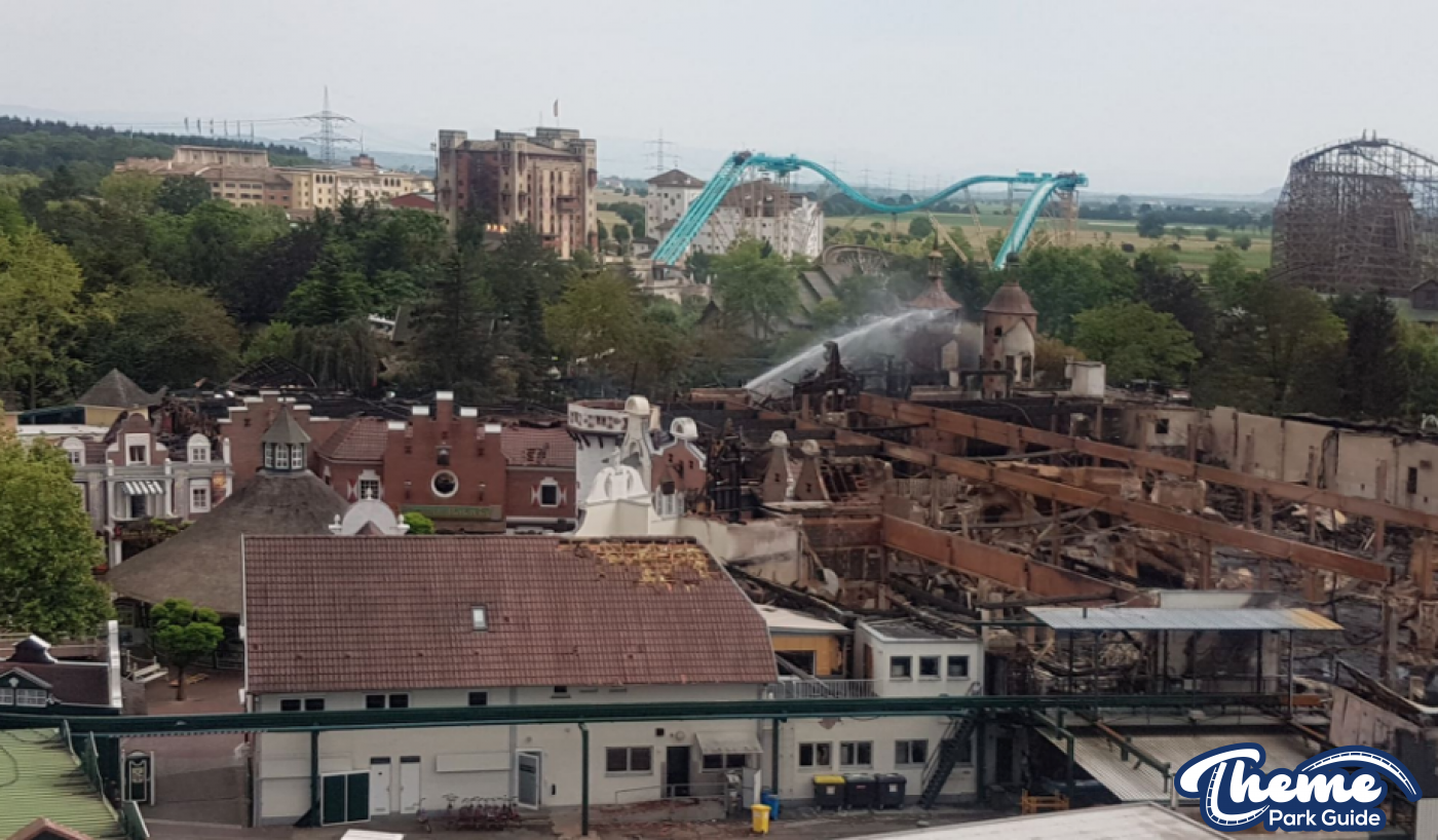 , Fire Breaks Out At Europa Park