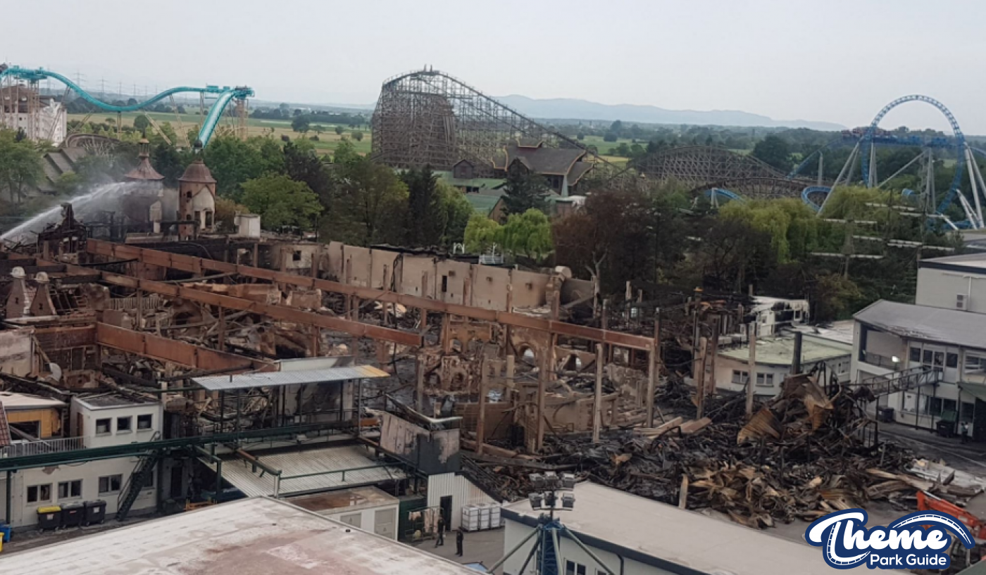 , Fire Breaks Out At Europa Park