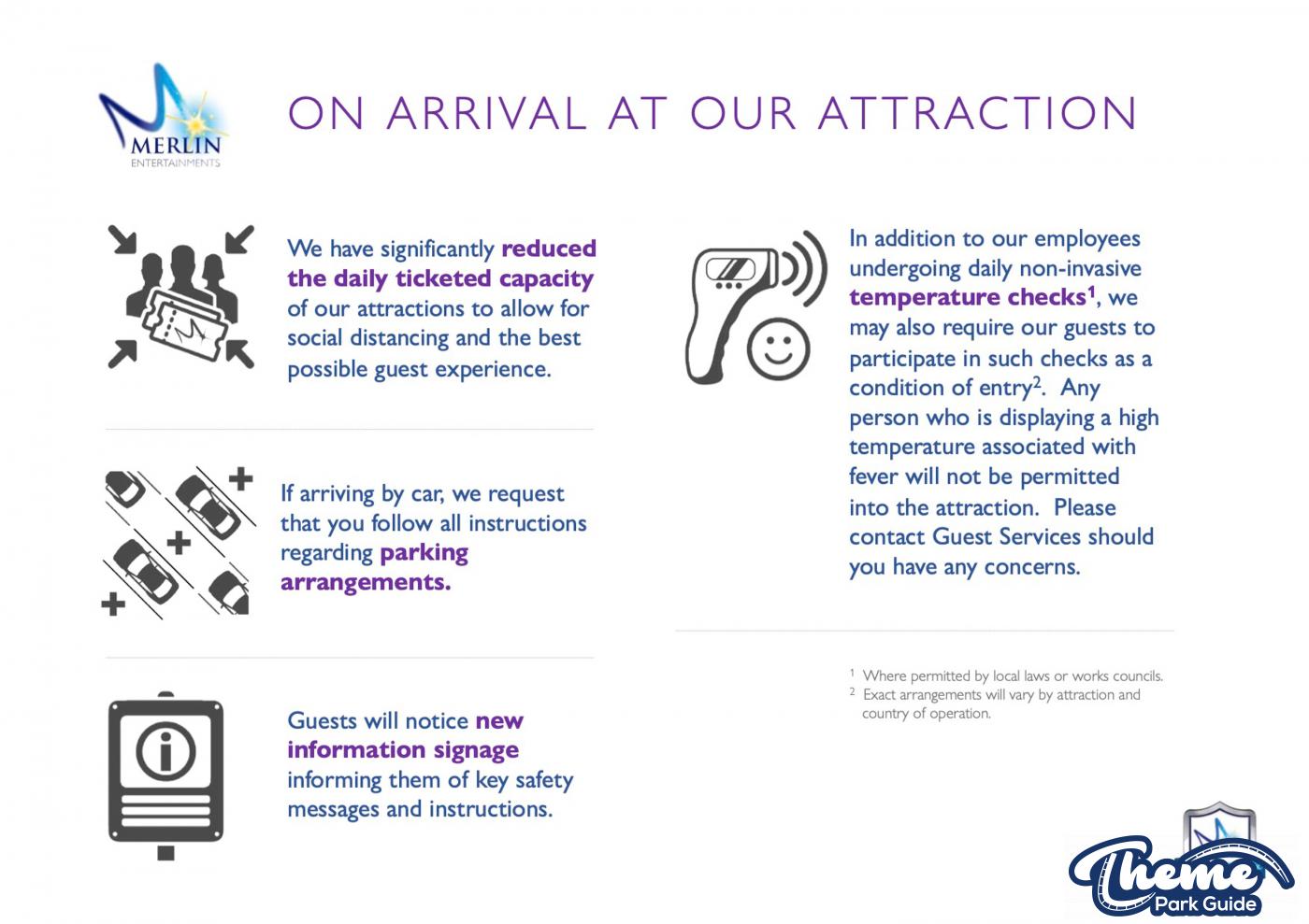 Merlin Entertainments Announce Covid 19 Measures