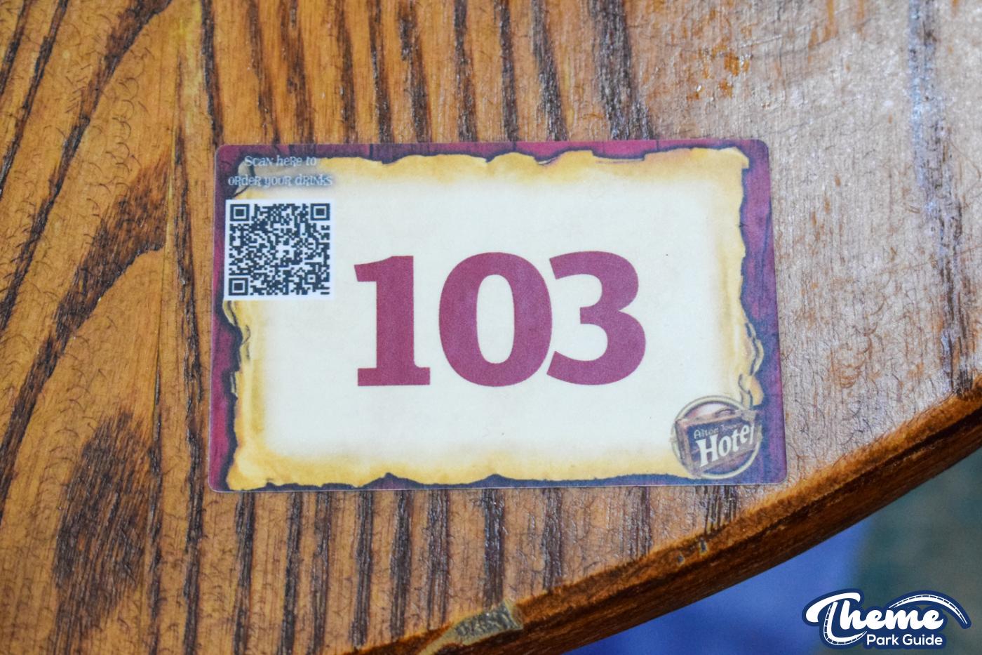 Alton Towers Hotels Table Service