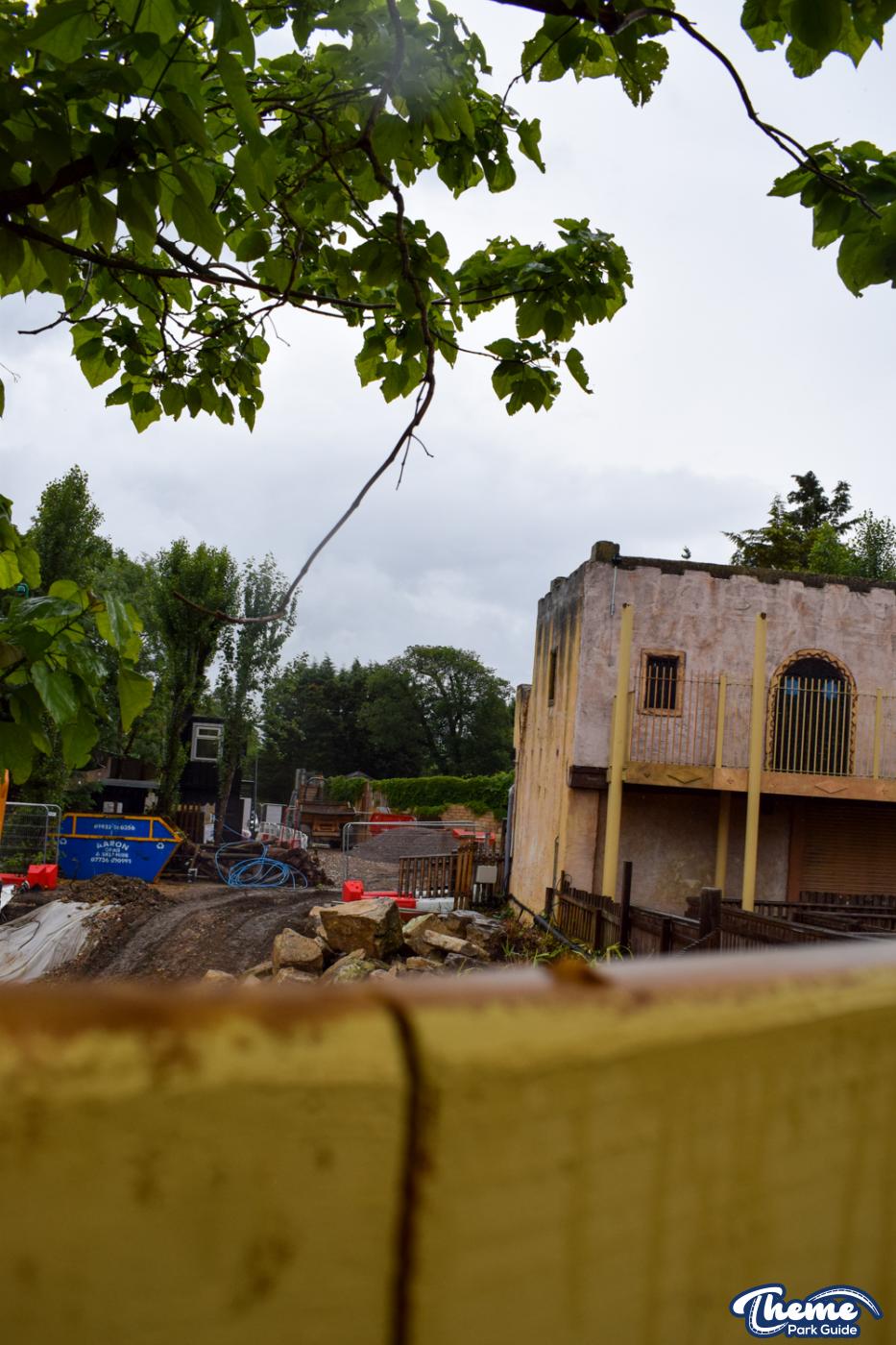 Construction Work At Rameses Revenge Restarts