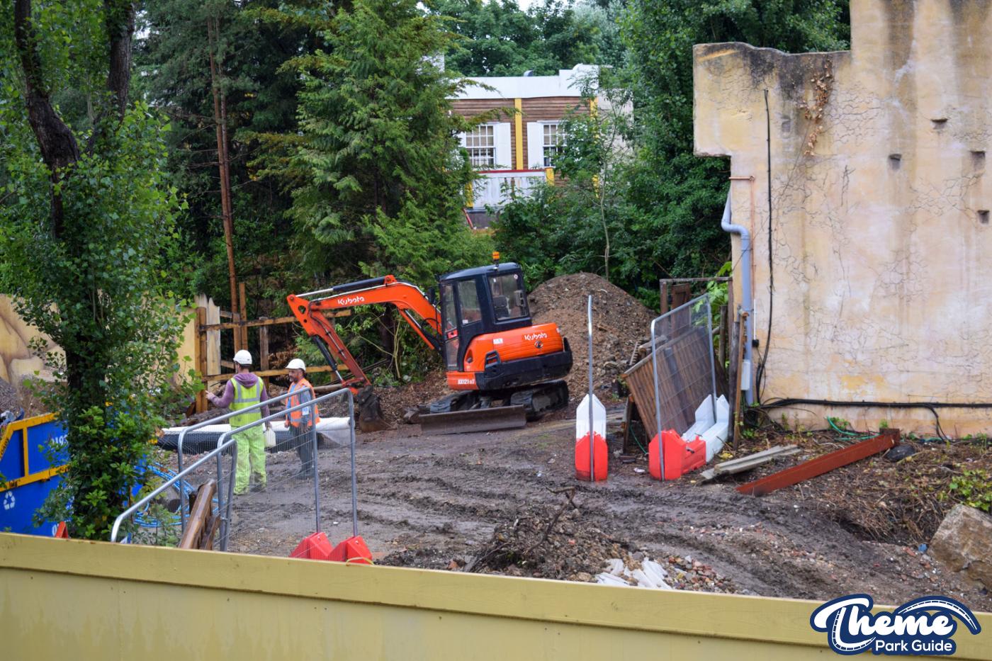 , Construction Work At Rameses Revenge Restarts