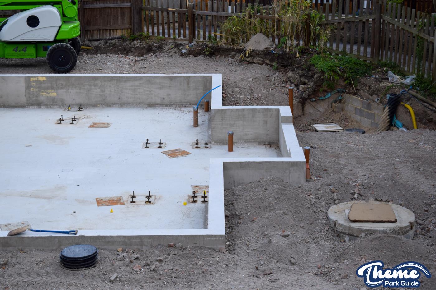 , Foundations Complete For Croc Drop
