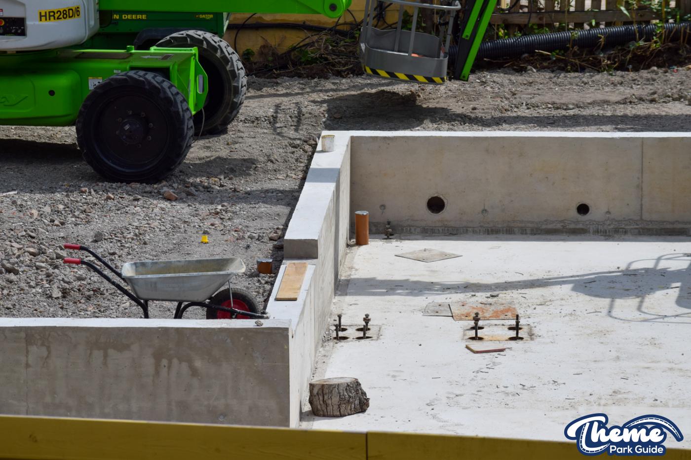 , Foundations Complete For Croc Drop