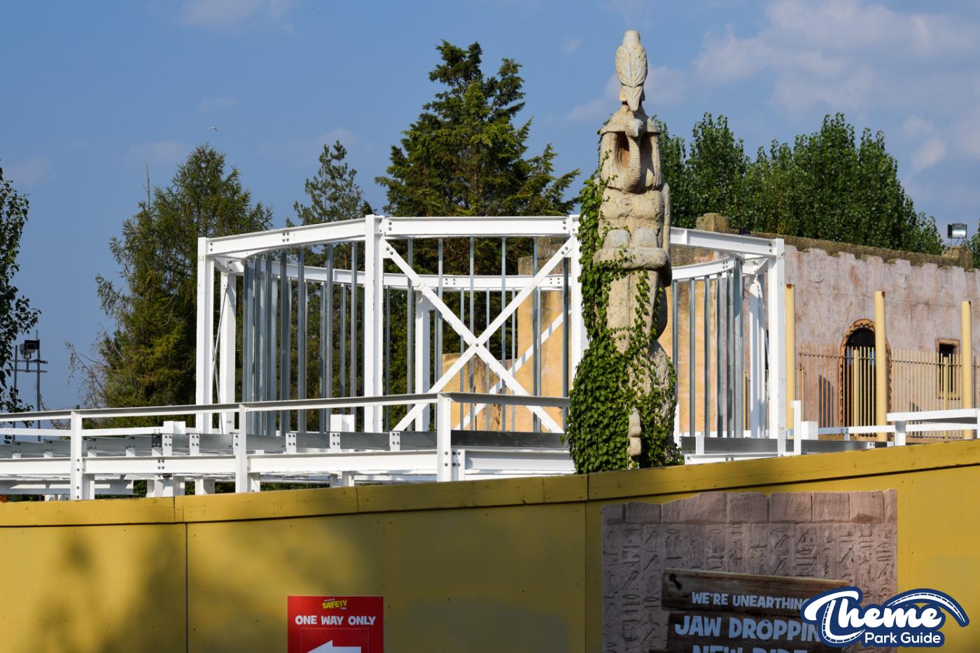 Croc Drop Construction Goes Vertical