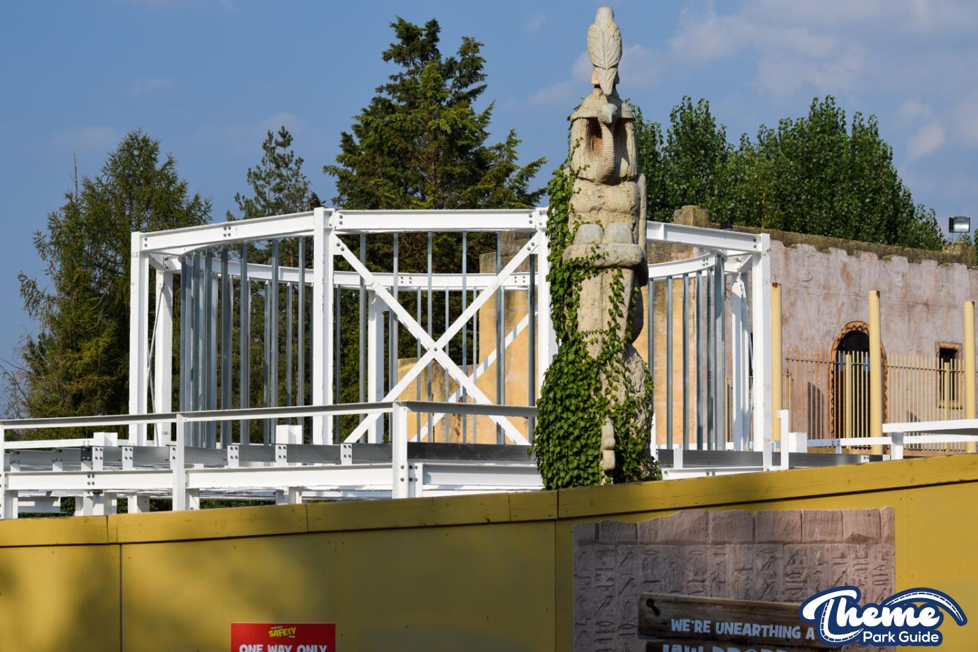 Croc Drop Construction Goes Vertical