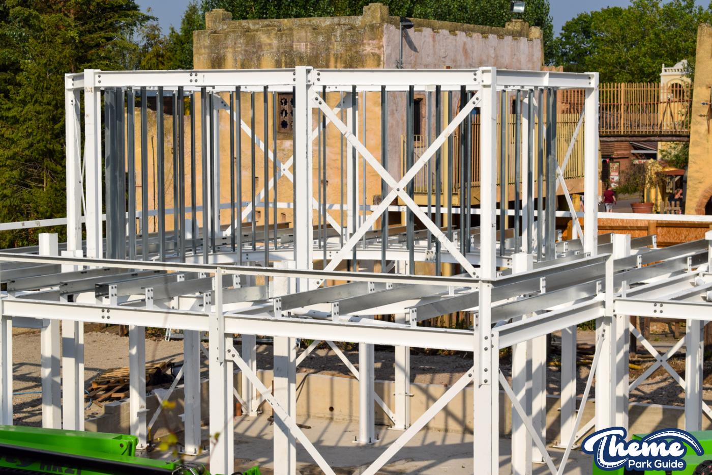 Croc Drop Construction Goes Vertical