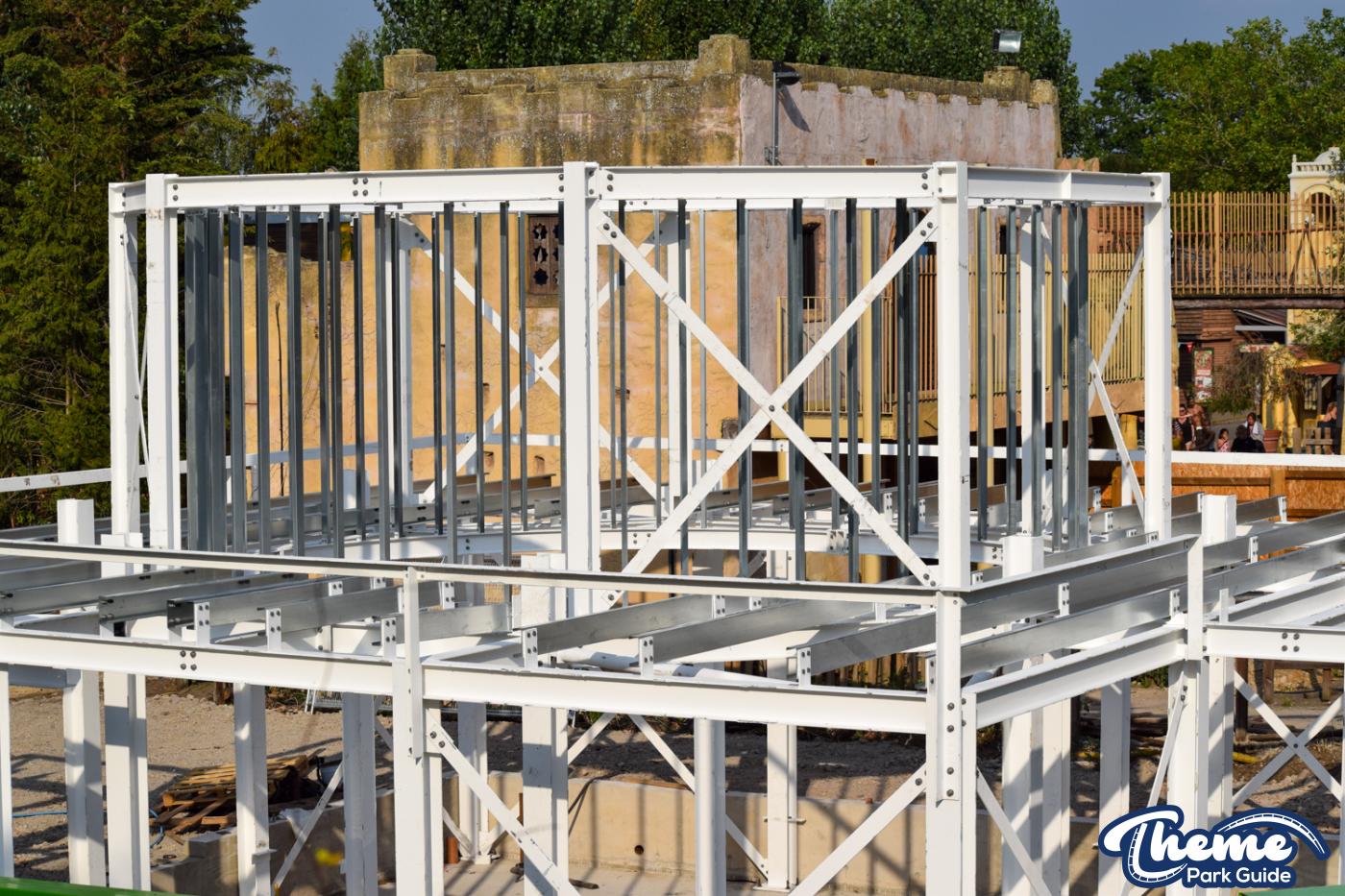 Croc Drop Construction Goes Vertical