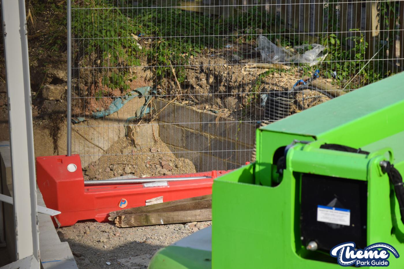 Croc Drop Construction Goes Vertical