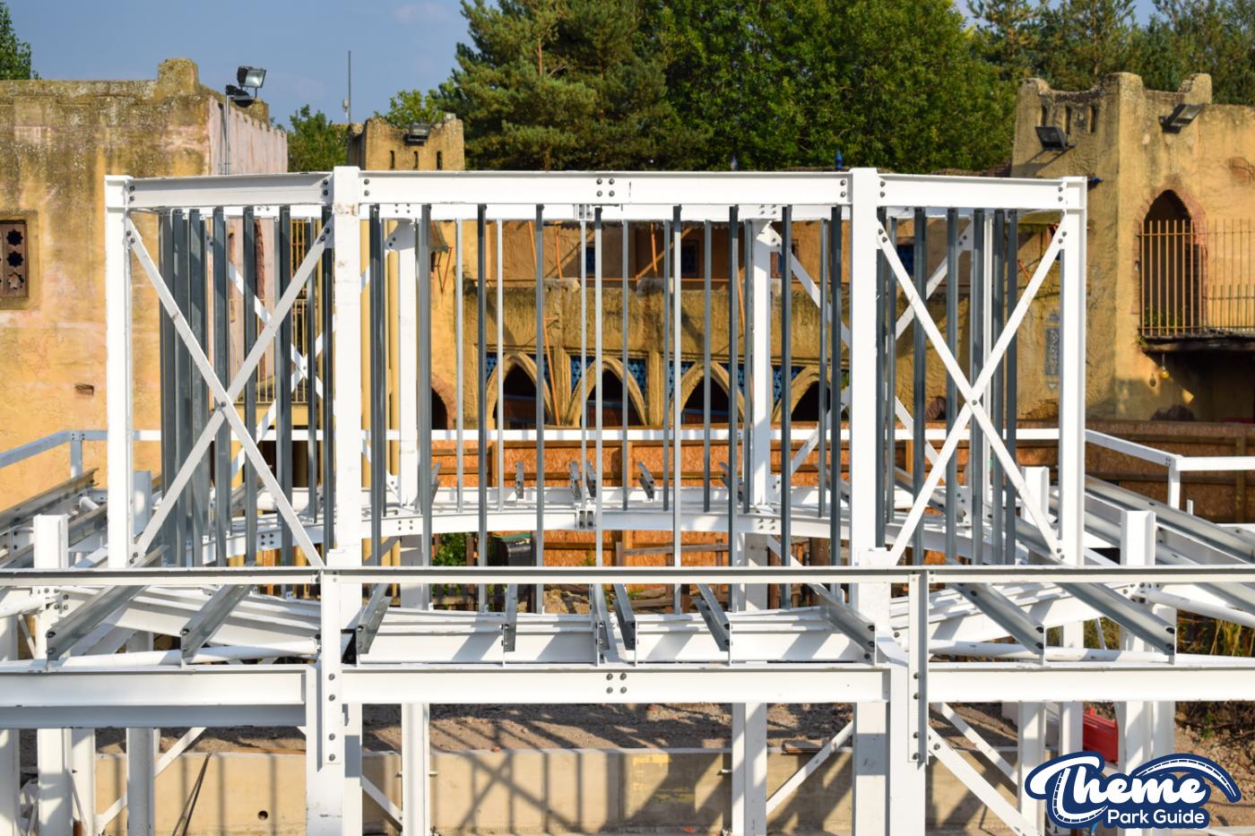 Croc Drop Construction Goes Vertical