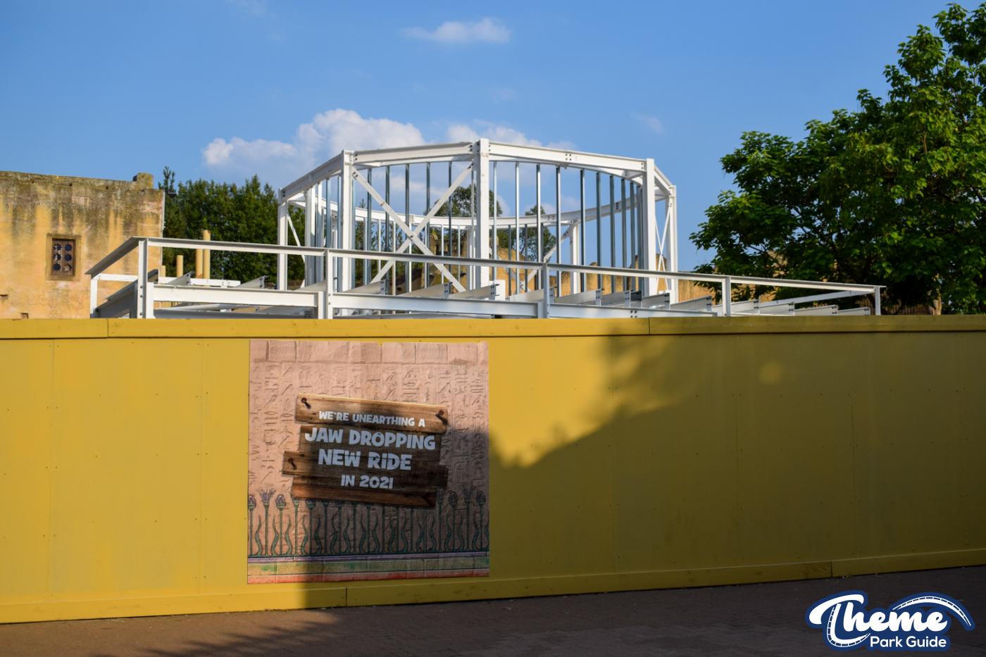 Croc Drop Construction Goes Vertical