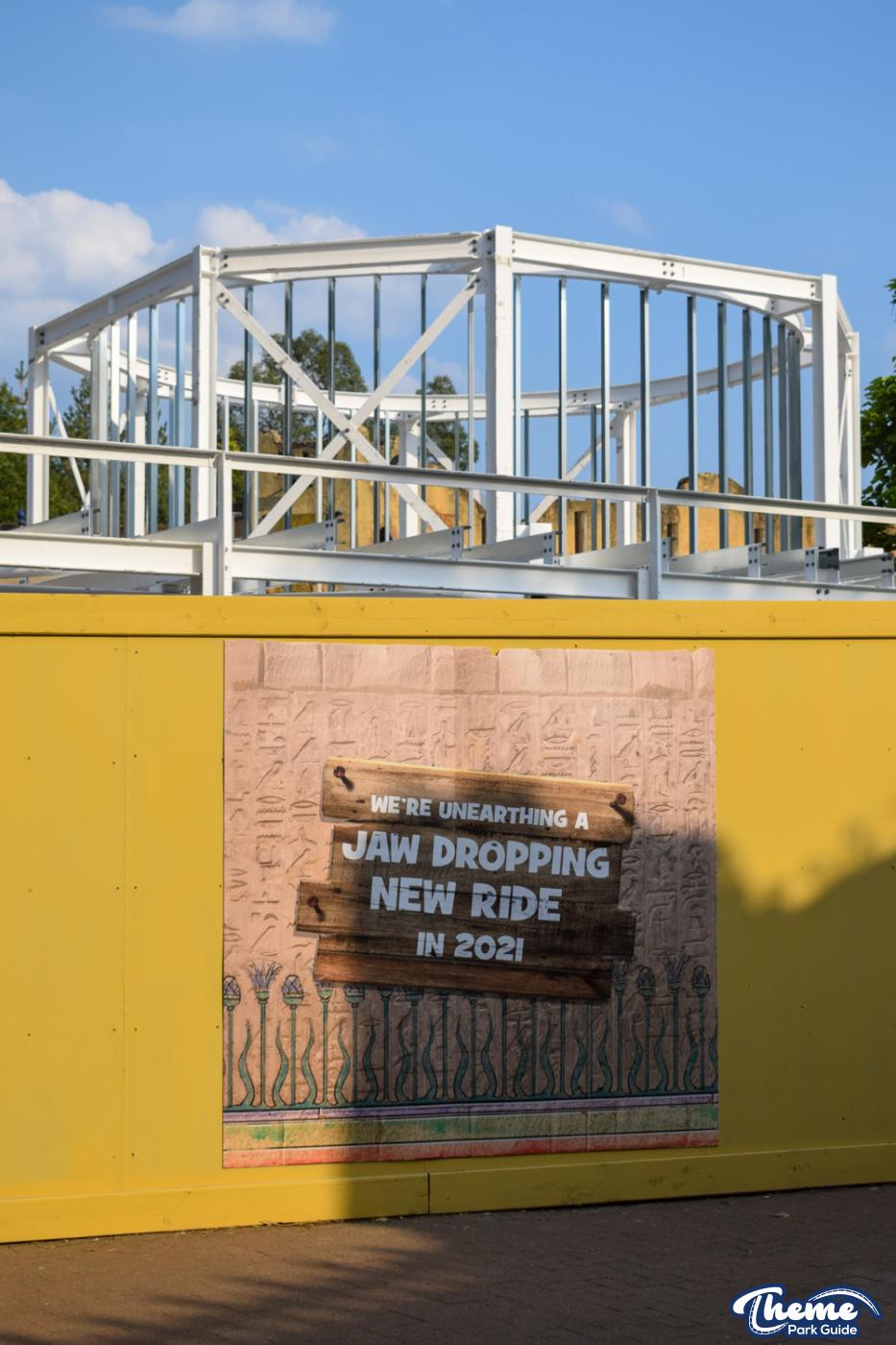 Croc Drop Construction Goes Vertical