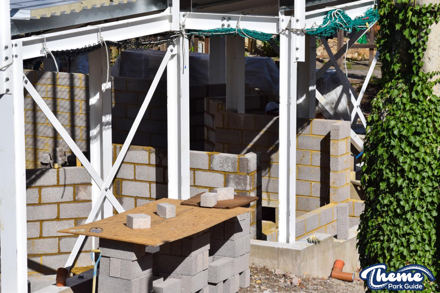 Construction Work For Croc Drop Ride Station Begins
