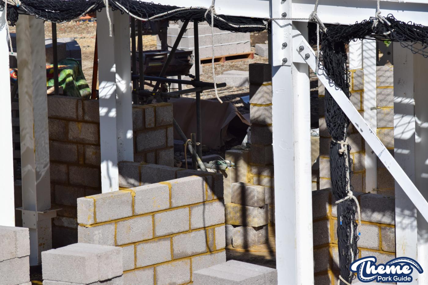 Construction Work For Croc Drop Ride Station Begins