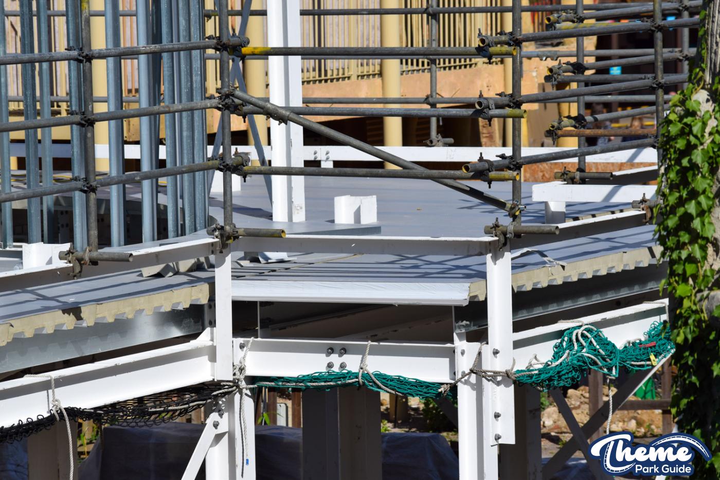 Construction Work For Croc Drop Ride Station Begins