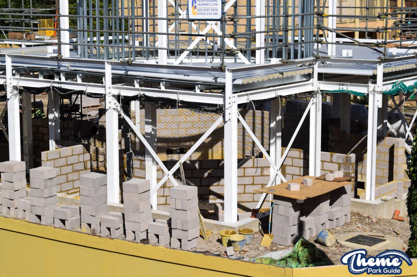 Construction Work For Croc Drop Ride Station Begins