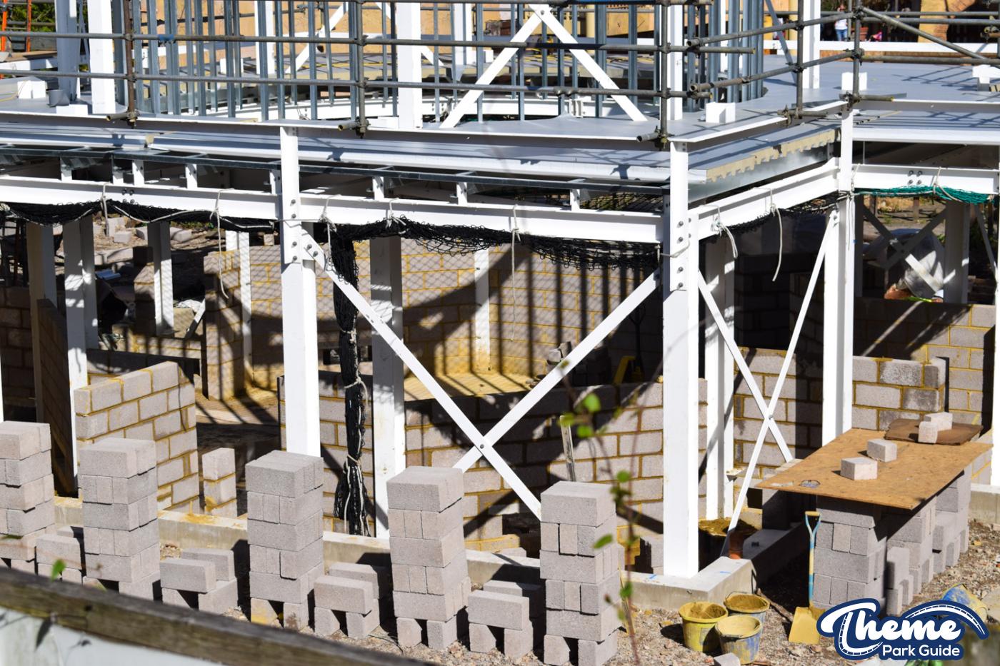 Construction Work For Croc Drop Ride Station Begins