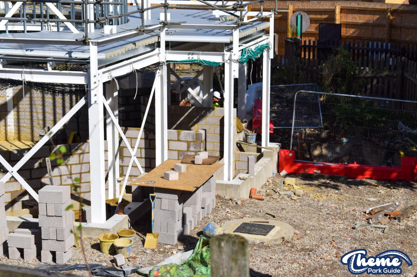 Construction Work For Croc Drop Ride Station Begins
