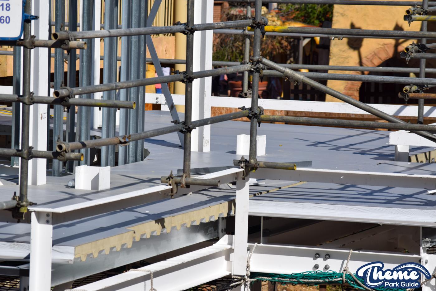 Construction Work For Croc Drop Ride Station Begins