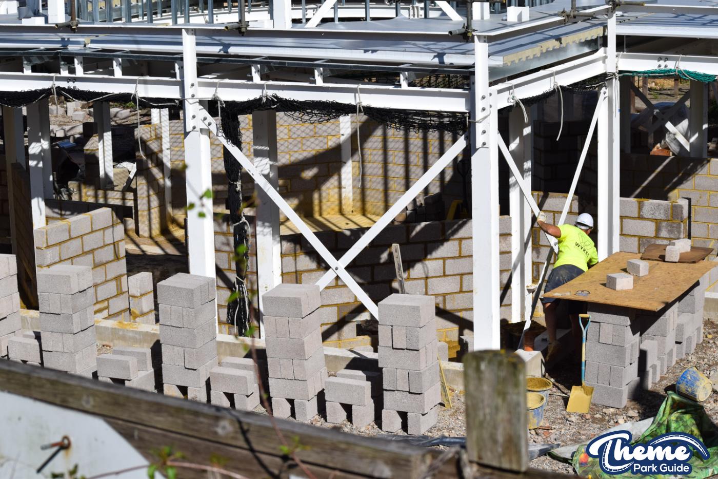 Construction Work For Croc Drop Ride Station Begins
