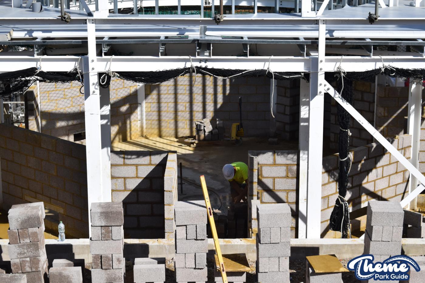 Construction Work For Croc Drop Ride Station Begins