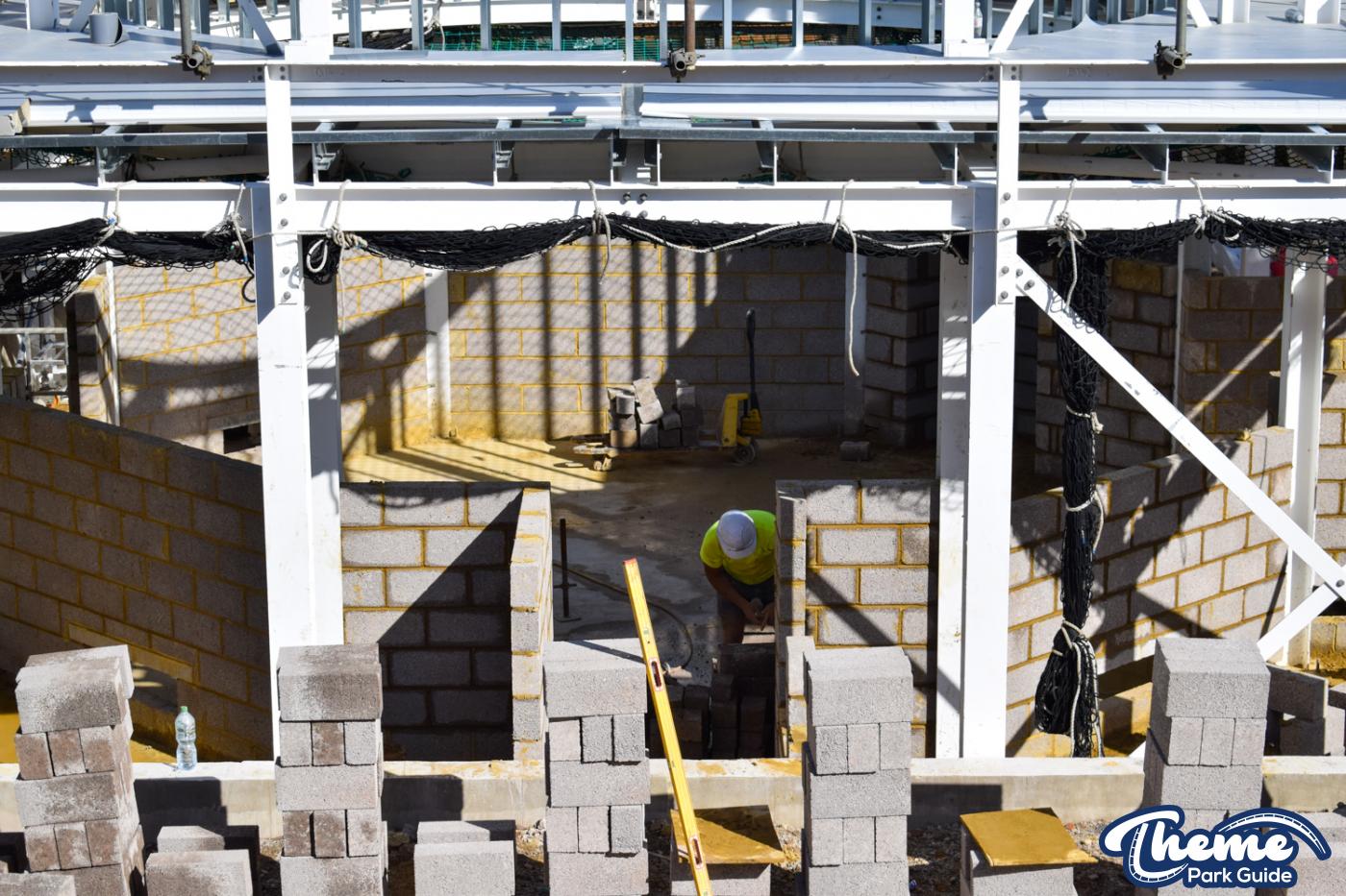 Construction Work For Croc Drop Ride Station Begins