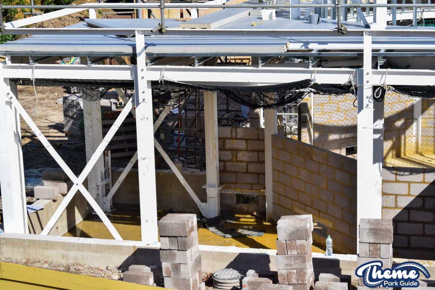 Construction Work For Croc Drop Ride Station Begins