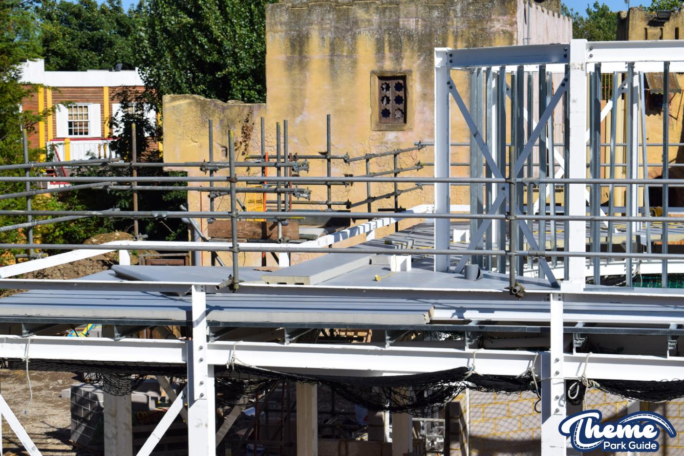 Construction Work For Croc Drop Ride Station Begins
