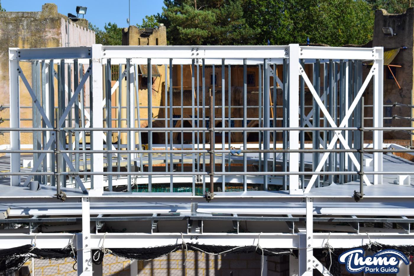 Construction Work For Croc Drop Ride Station Begins