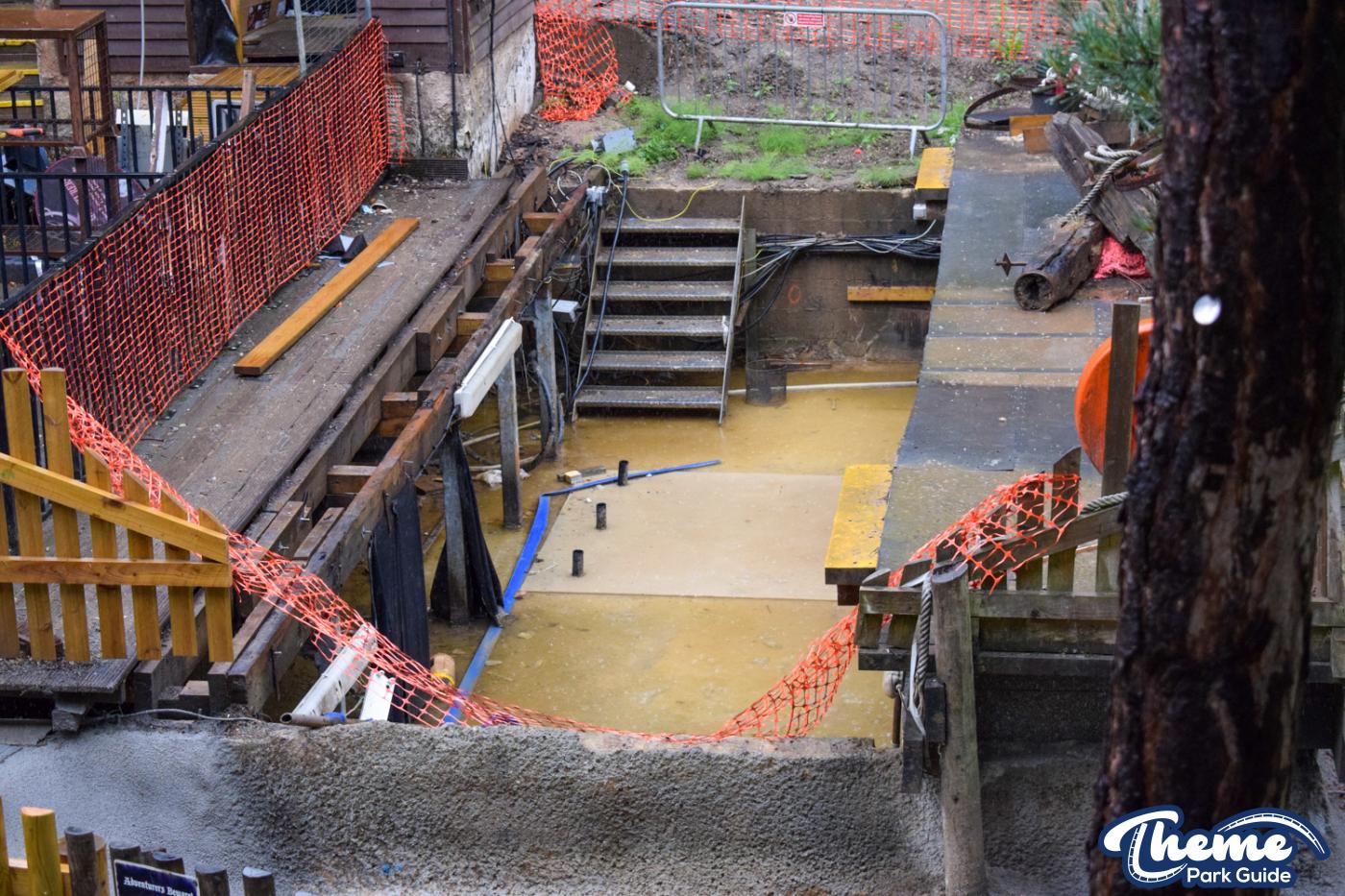 Foundations For New Pirate Ship Ready