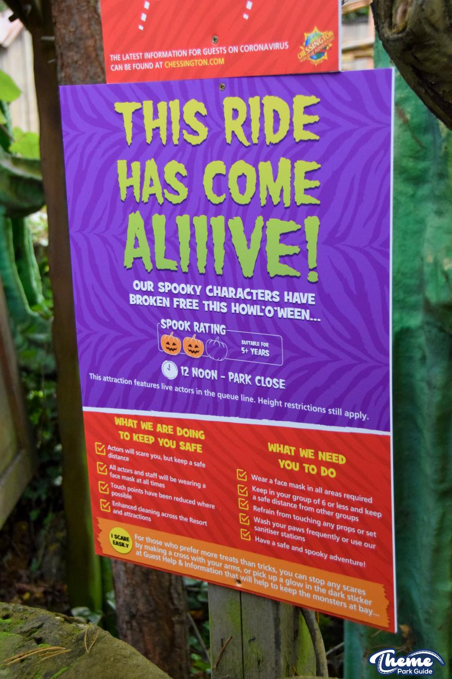 Chessington World Of Adventures - Chessington HOWL'O'WEEN 2020