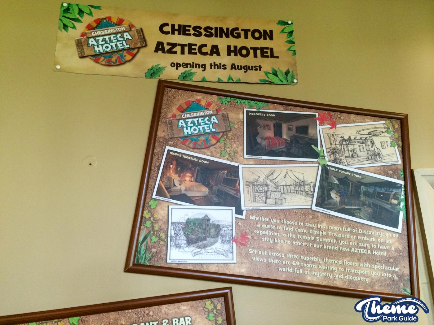 Azteca opens in 21 days