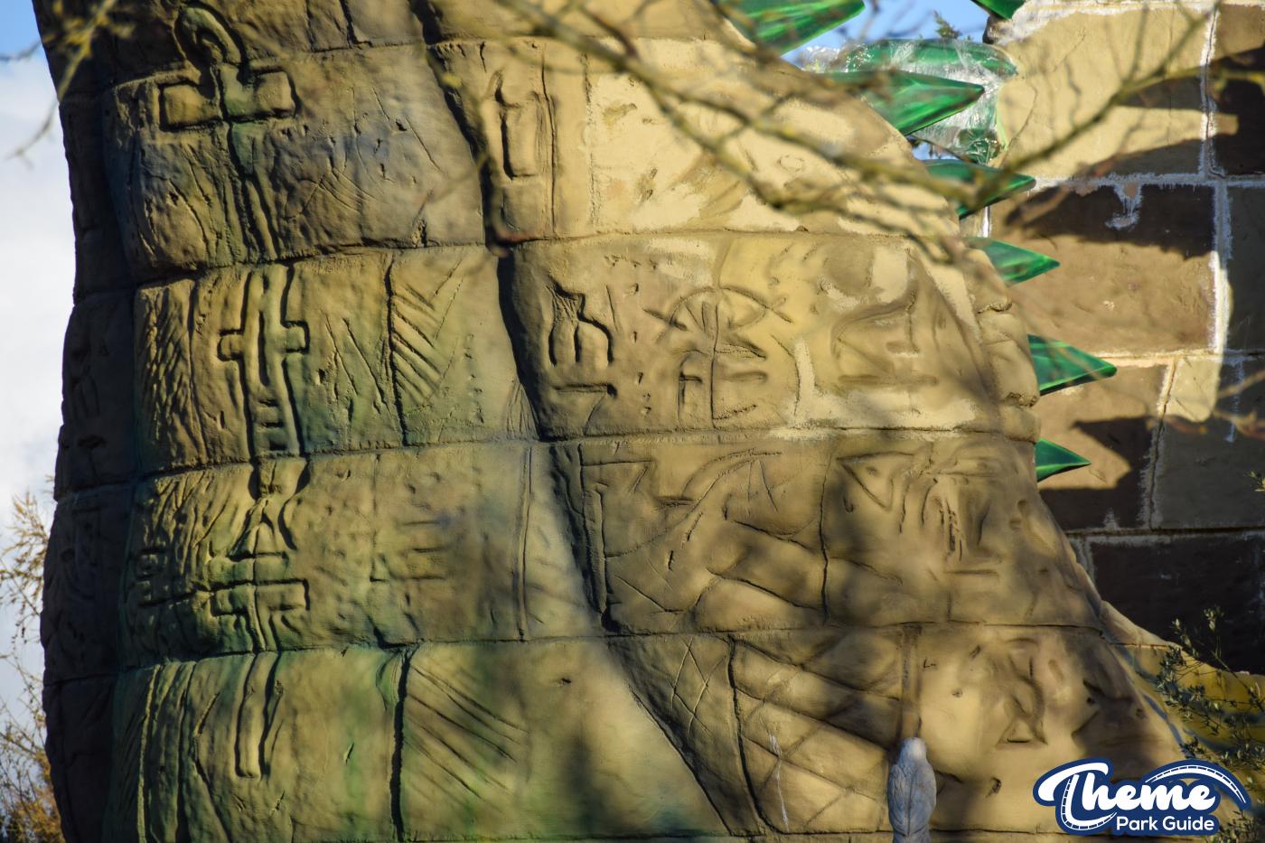 Chessington Drop Tower Crocodile Installed