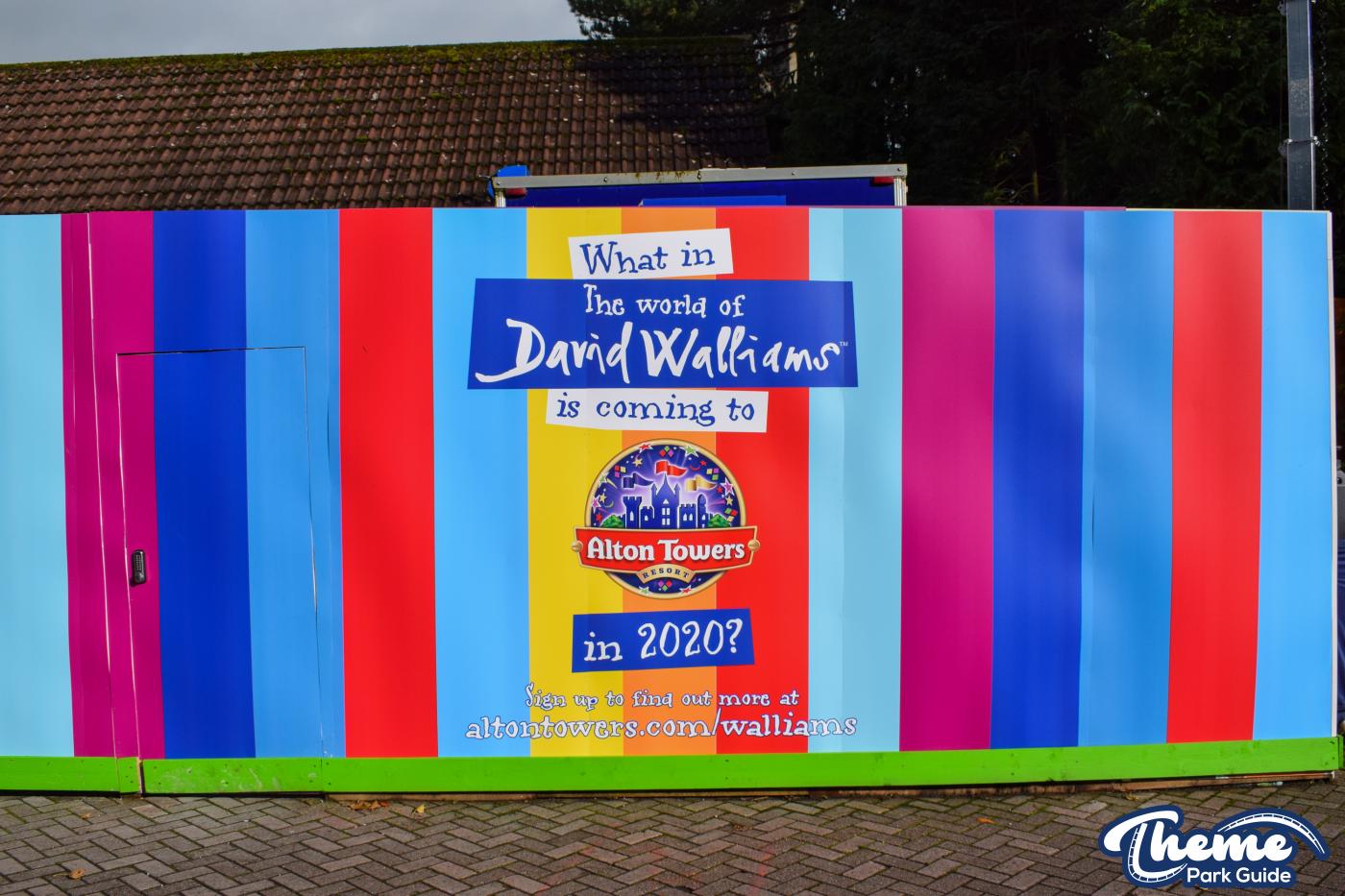 Promotion Material Updated Around The Park For 2020 Attraction
