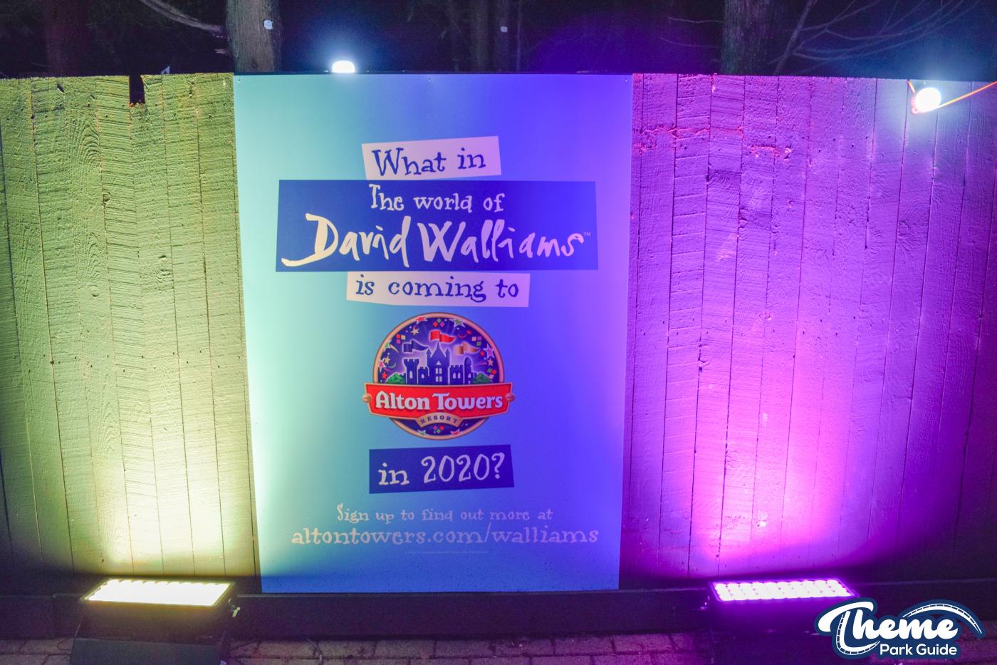 Promotion Material Updated Around The Park For 2020 Attraction
