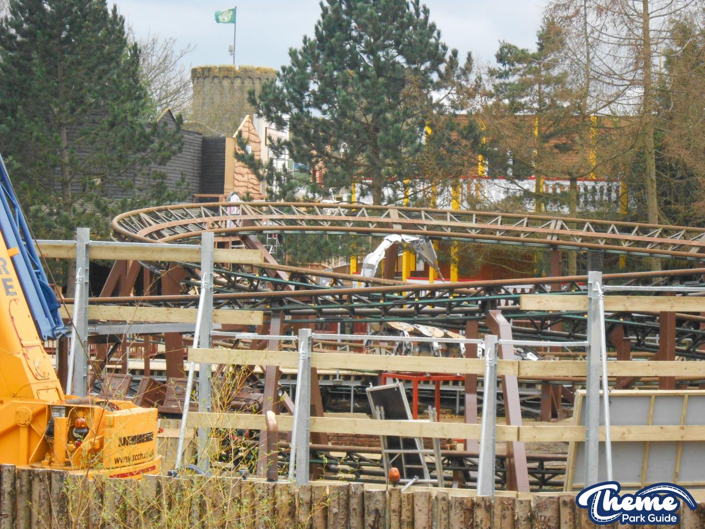 New Theming Structures Built For Scorpion Express